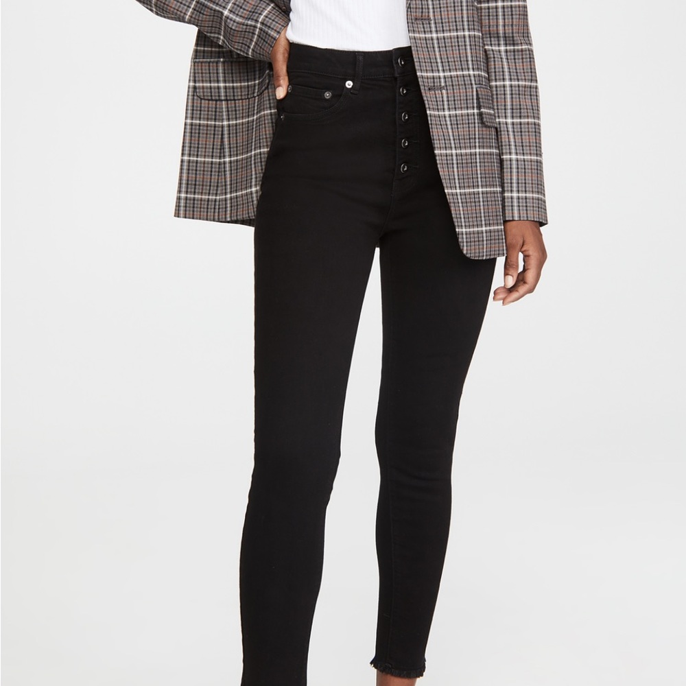 BB Dakota Late Riser High-Rise Jeans